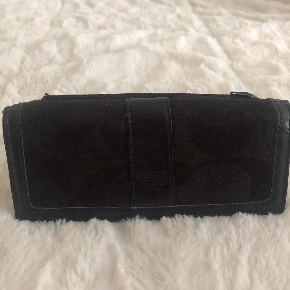 Black Coach Wallet